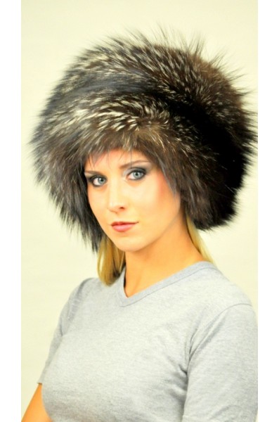 Silver Fox Fur Hat | Amifur.co.uk Real 